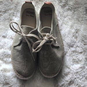 Tony Pons Dixon Espadrilles. Tan Slip-On Loafers with Minimalist Design